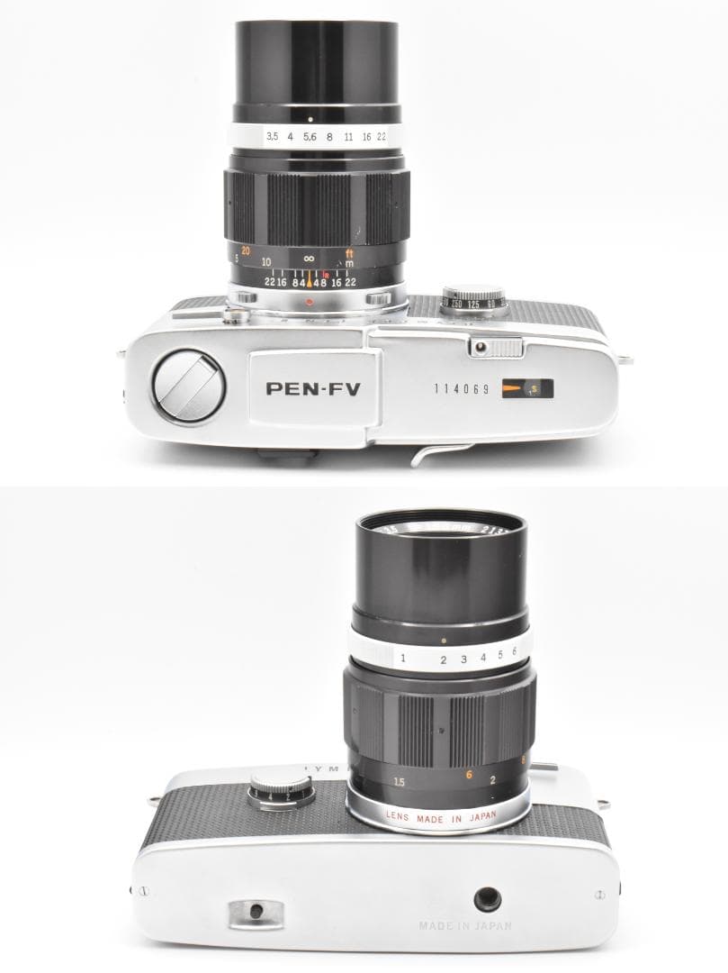 オリンパス PEN FV E.ZUIKO AUTO-T 100mm F3.5