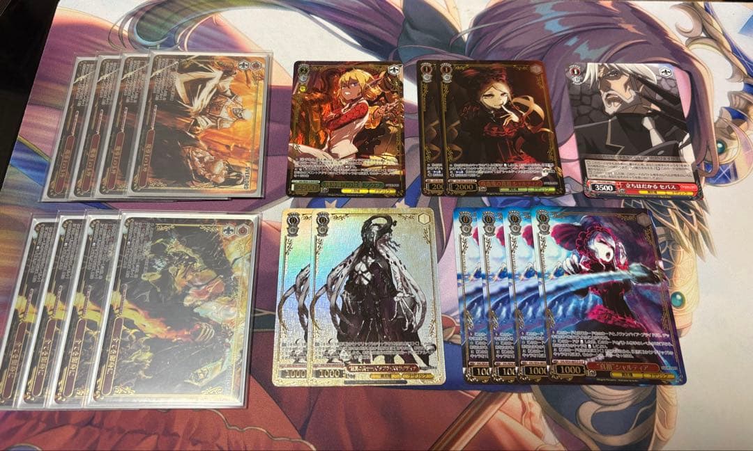 刺身　ヴァイスシュヴァルツ オーバーロード　8電源　フルホイル　デッキ