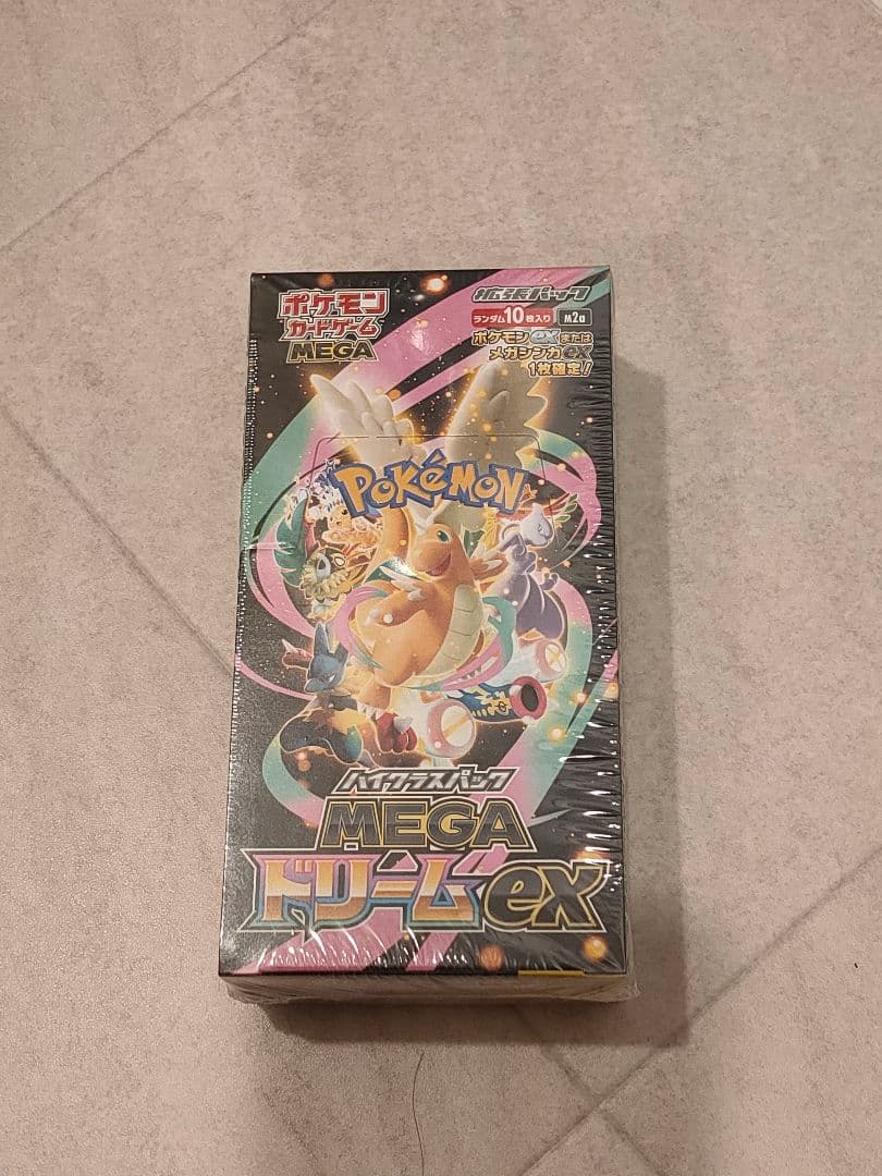 ポケモンカードゲーム MEGAドリームex シュリンク付き スタートデッキ100