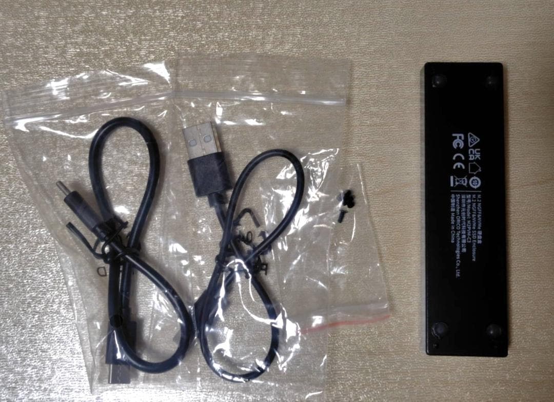 Lexar SSD1TB M.2 2280 PCIe＋ORICO 外付けケース