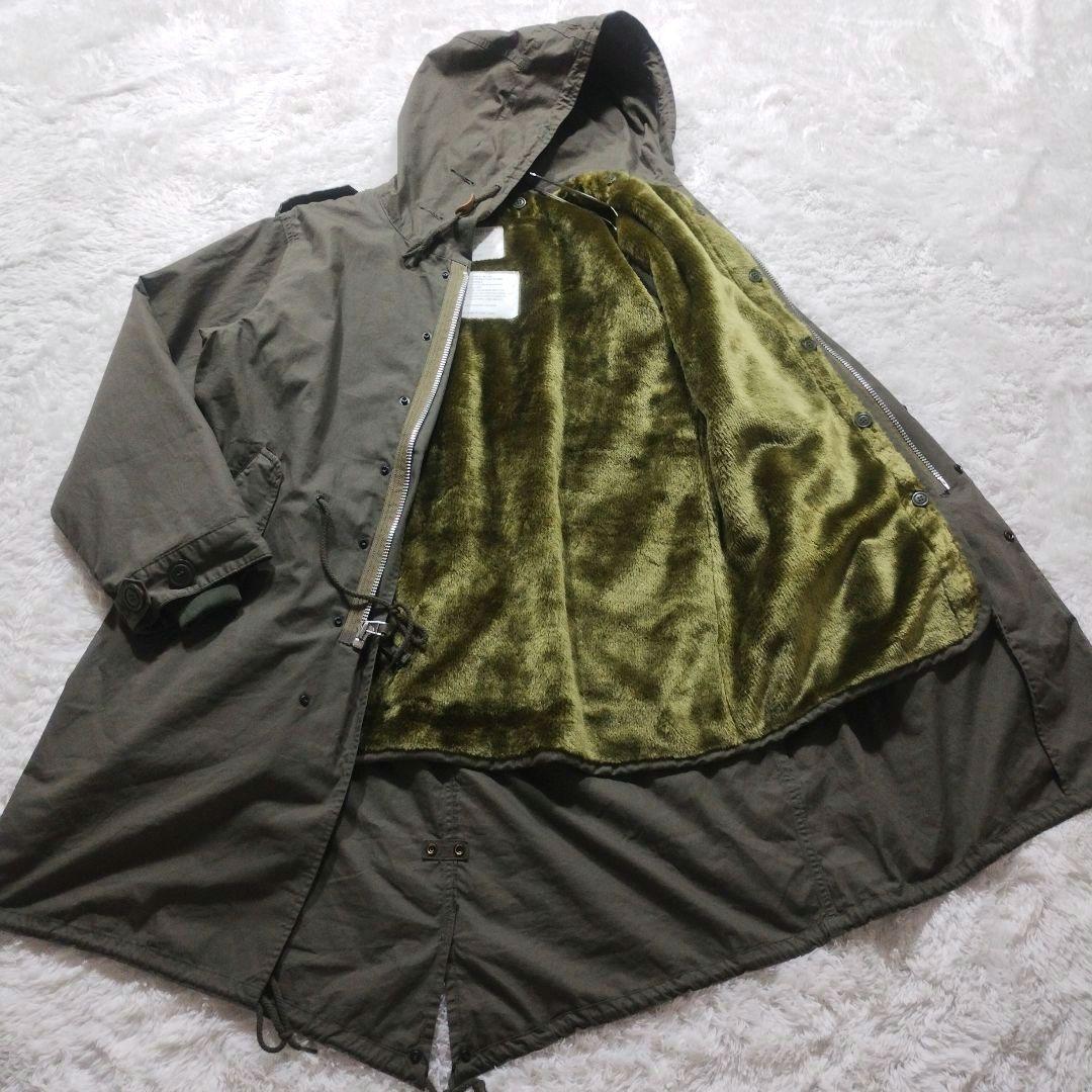 【極美品】ヒューストン　M-51　ライナー付　モッズコート　青島コート　XXS
