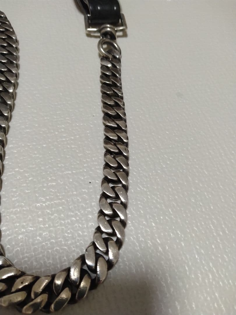 専用　テンダーロイン　コードバン　ウォレットチェーン　925 ブラック