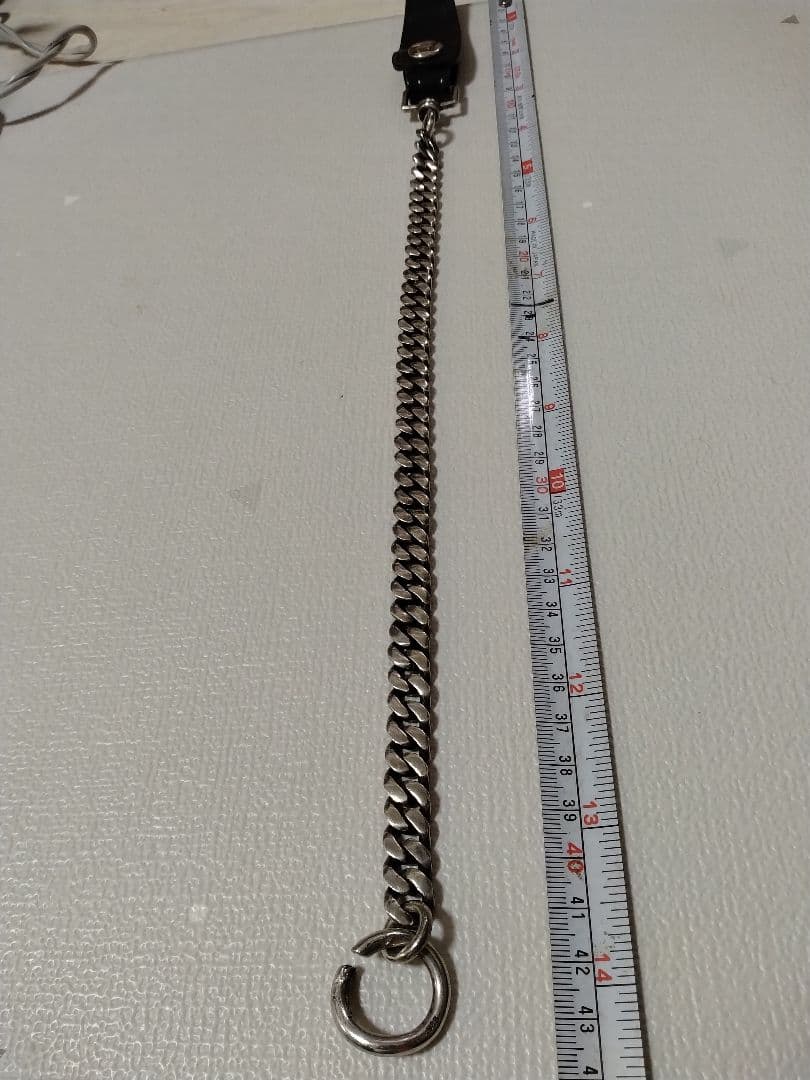 専用　テンダーロイン　コードバン　ウォレットチェーン　925 ブラック