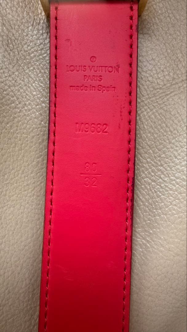 ルイ ヴィトン ベルト モノグラム マルチカラーM9682