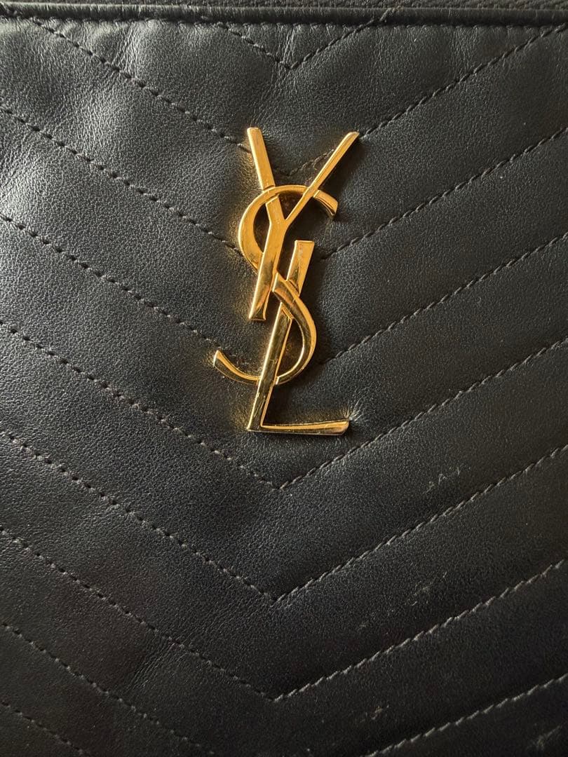 YSL ブラック クラッチバッグ