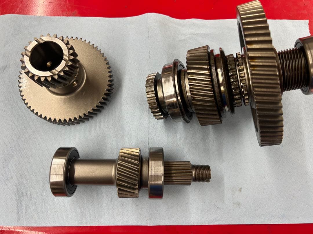 ジムニー　JA11 トランスファー　ダウンギア6.5:1 新品ギア組込み済送料込