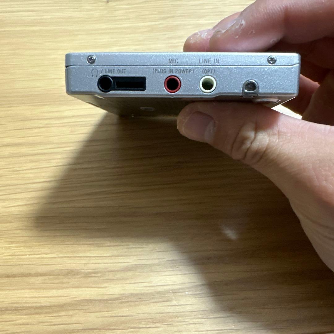 SONY MZ-N10 シルバー ポータブルMDレコーダー プレーヤー