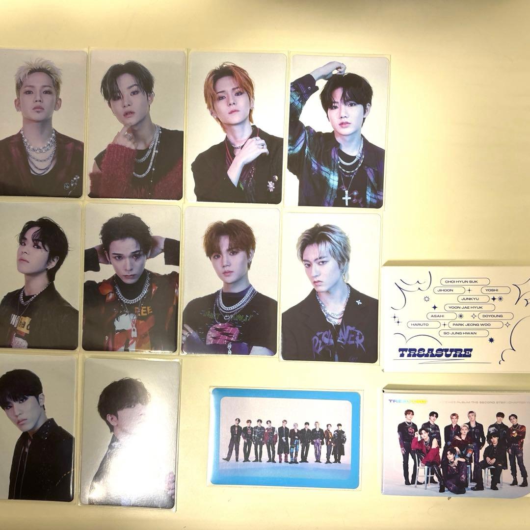 treasure トレカ　歌詞カード　ベビフォト