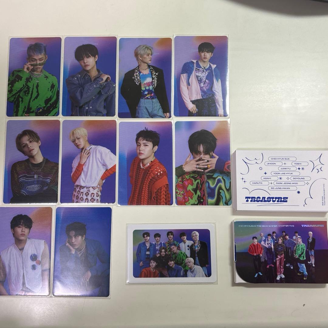 treasure トレカ　歌詞カード　ベビフォト