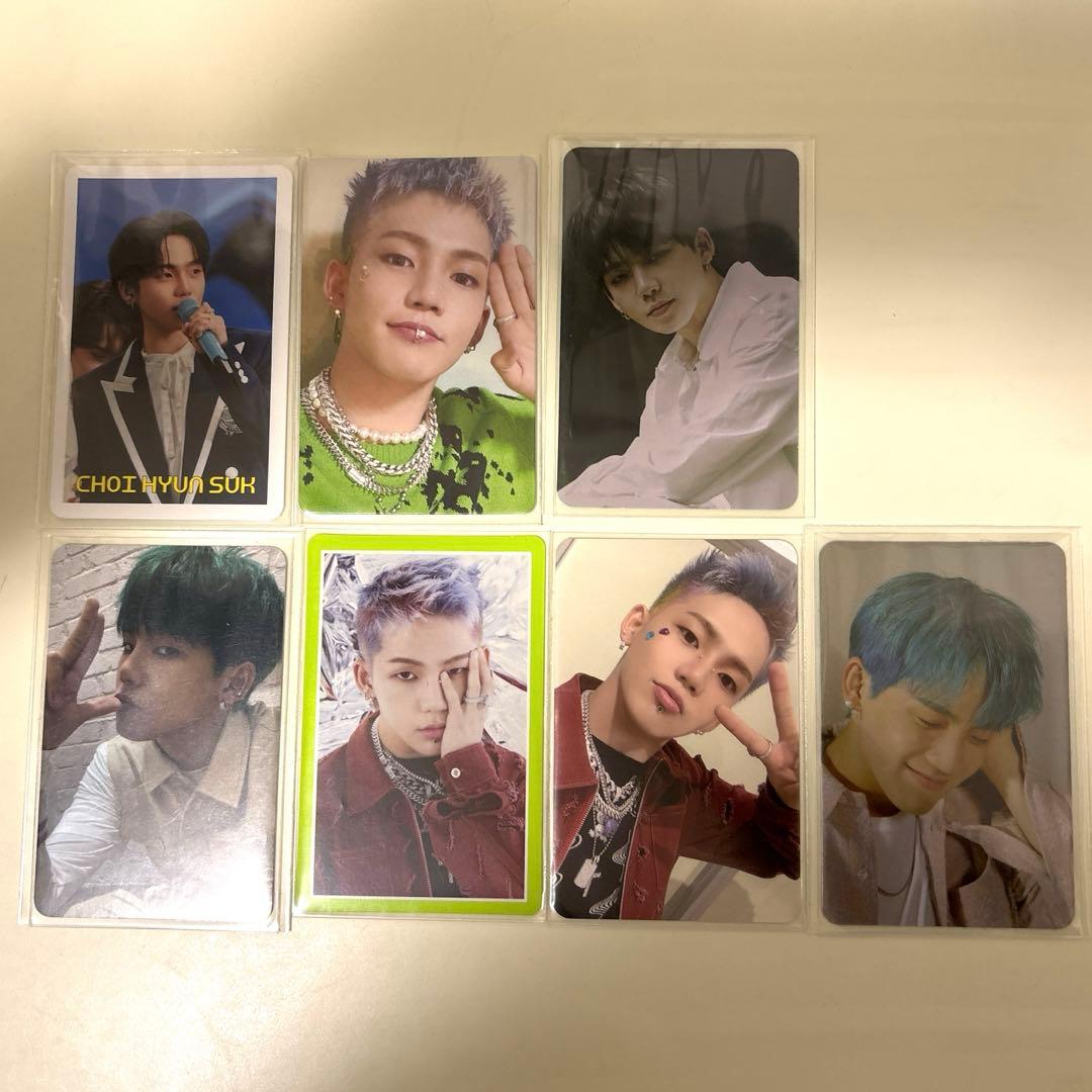 treasure トレカ　歌詞カード　ベビフォト