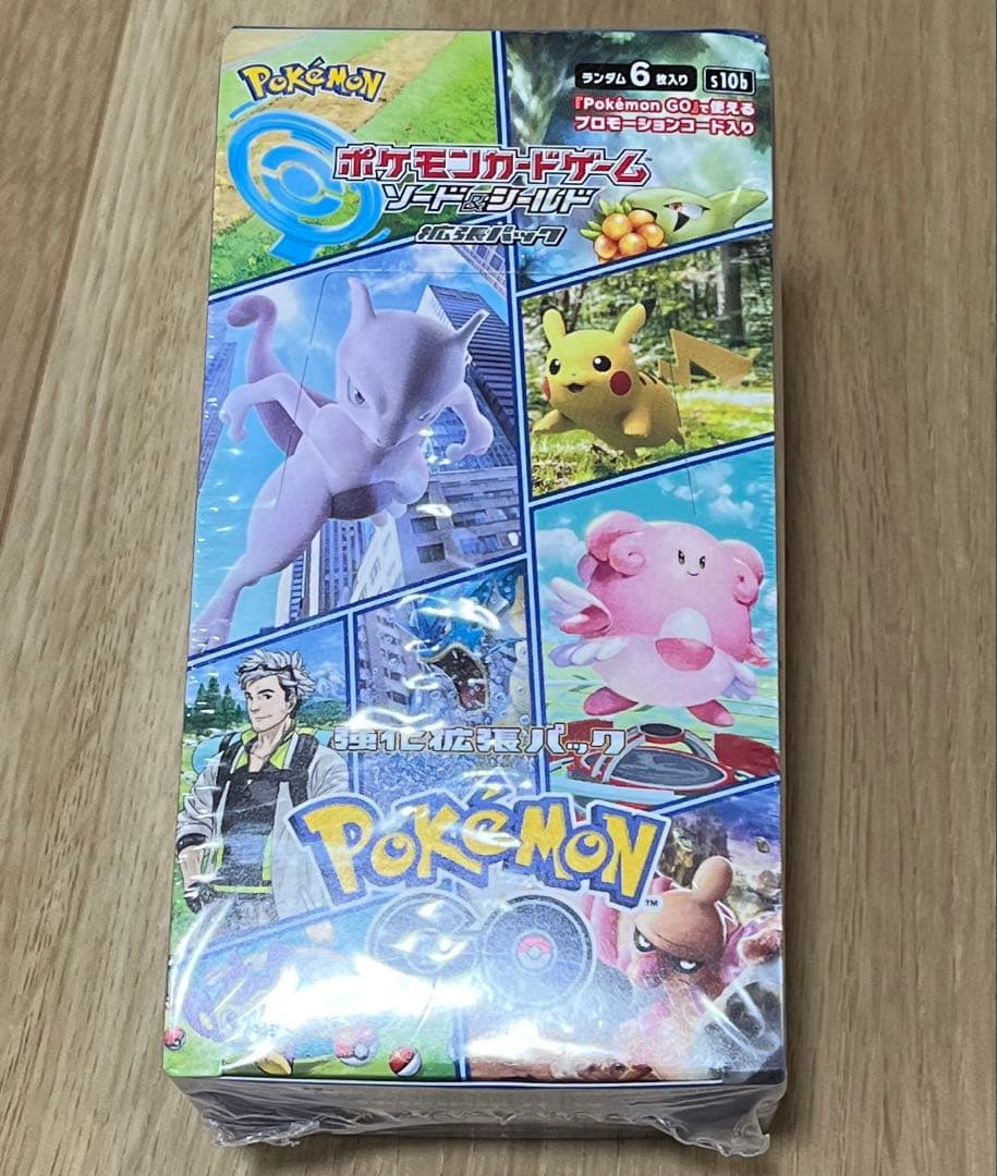 シュリンク付き未開封ポケモンGO ポケモンカード