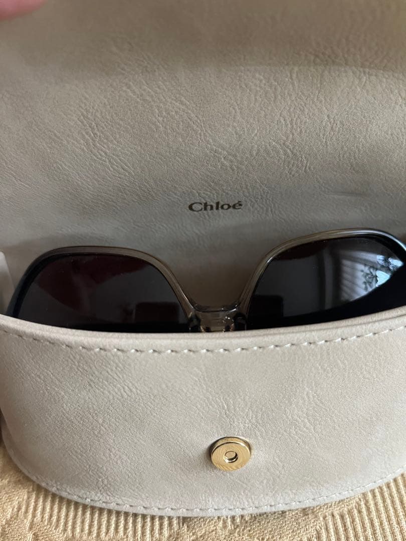 Chloé ☆サングラス ☆ブラック/グレー☆新品に近い極美品