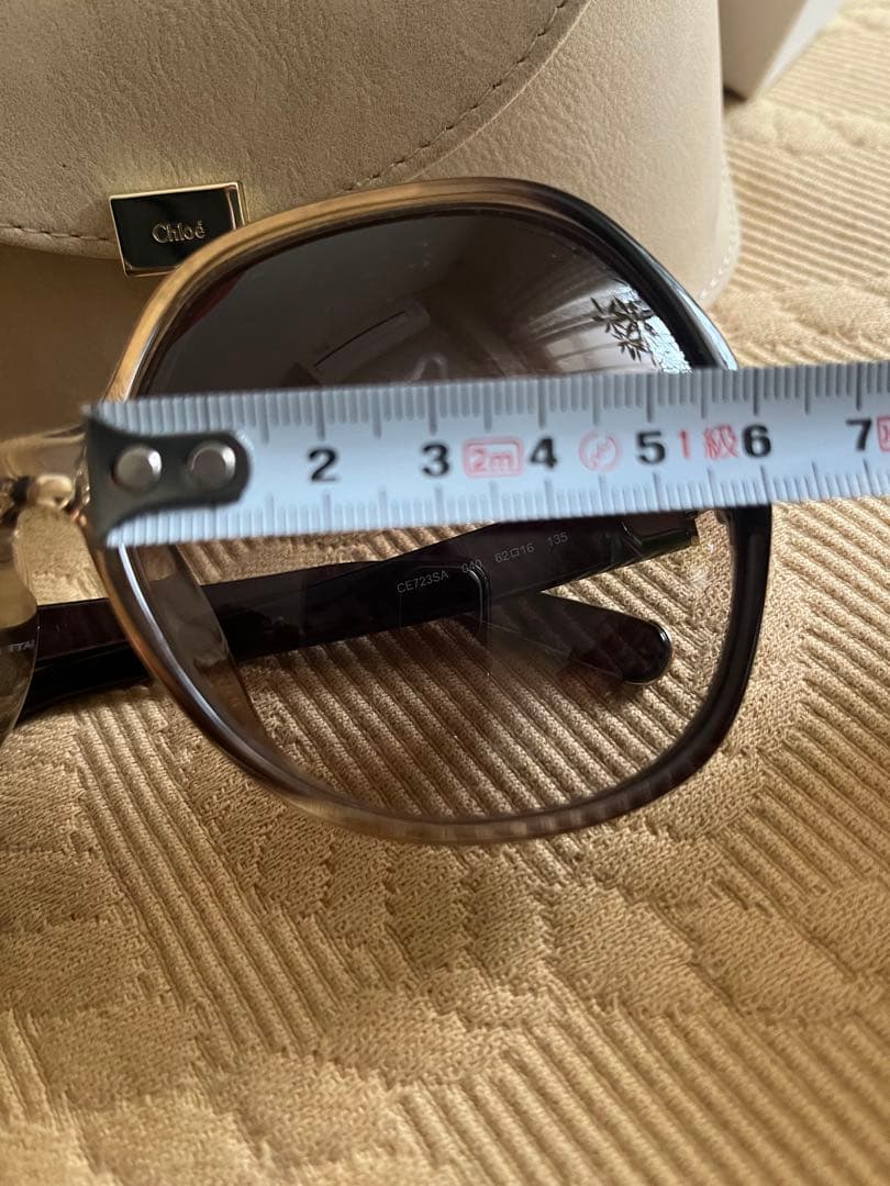 Chloé ☆サングラス ☆ブラック/グレー☆新品に近い極美品