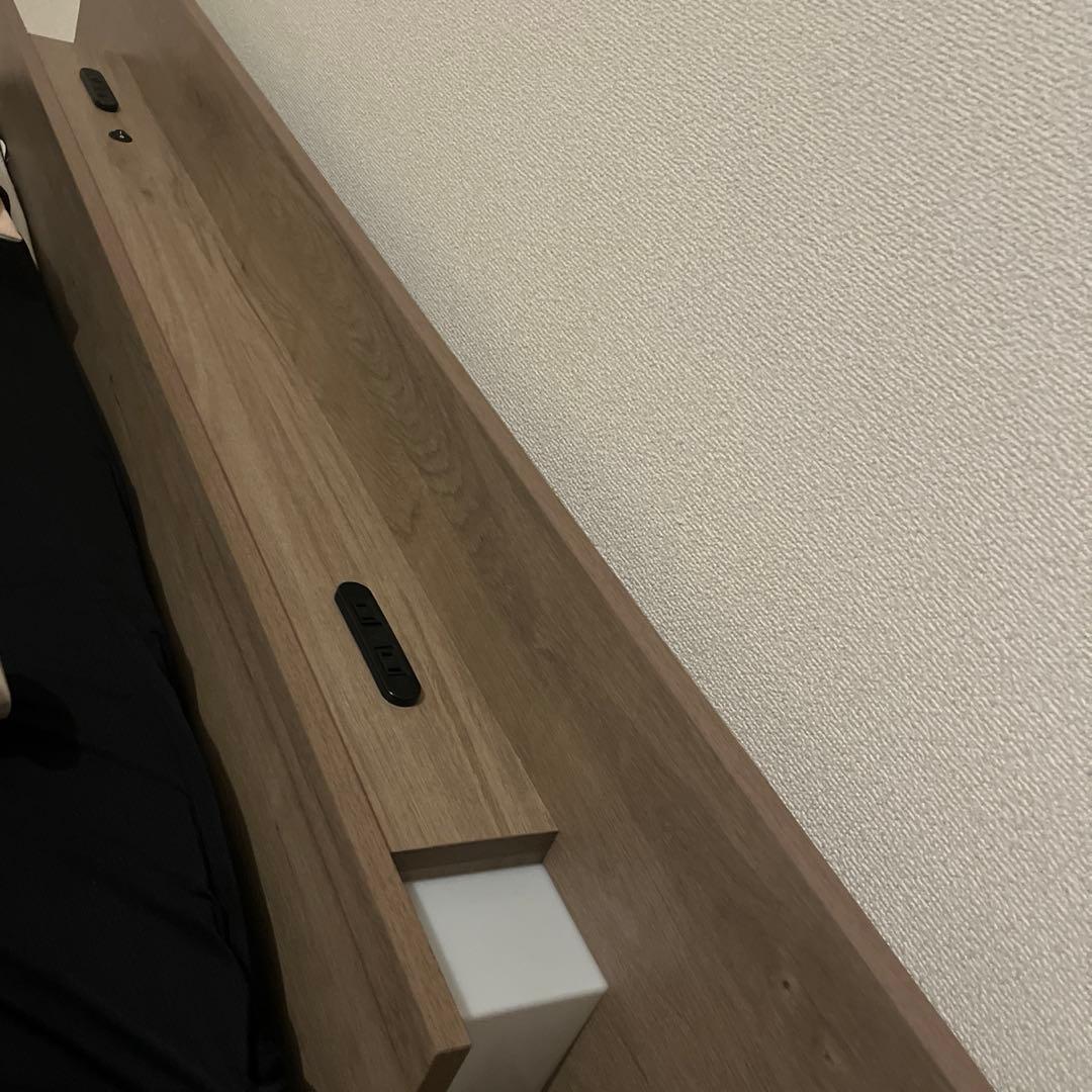 即購入可 LED照明付きステージベッド『RELAIR リ レア』 グレージュ