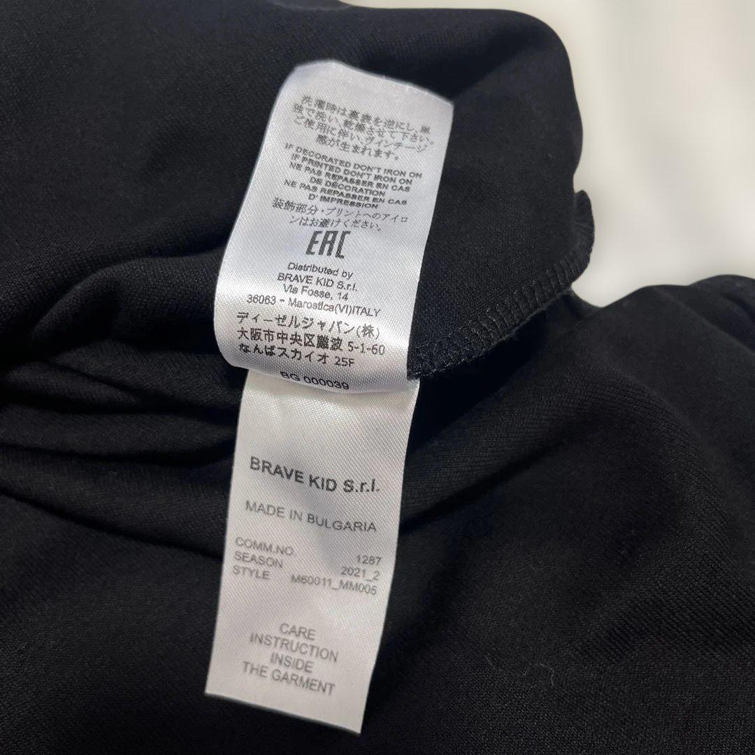 MM6 メゾンマルジェラ　オーバーサイズ　フーディ　トップス　16 キッズ　黒