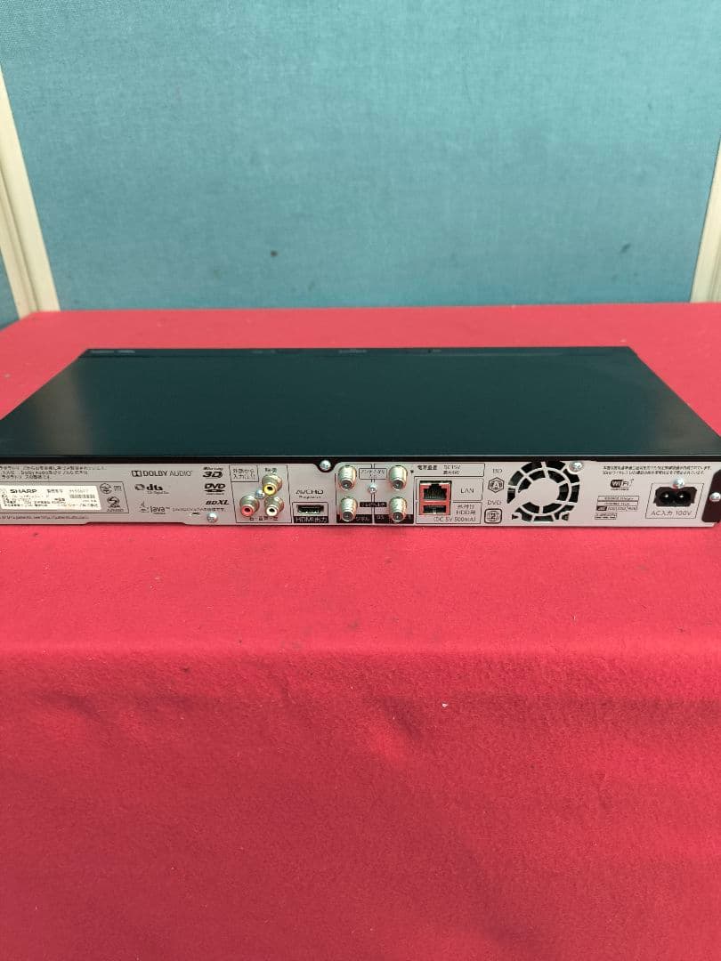 シャープ 1TB 3番組同時録画　ブルーレイレコーダー 2B-C10BT1