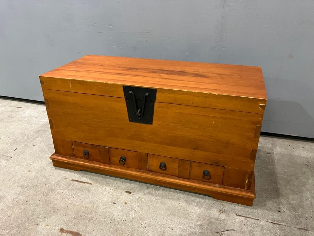 ウッドボックス ボックステーブル トランク 収納箱 宝箱 ボックス RWbox2