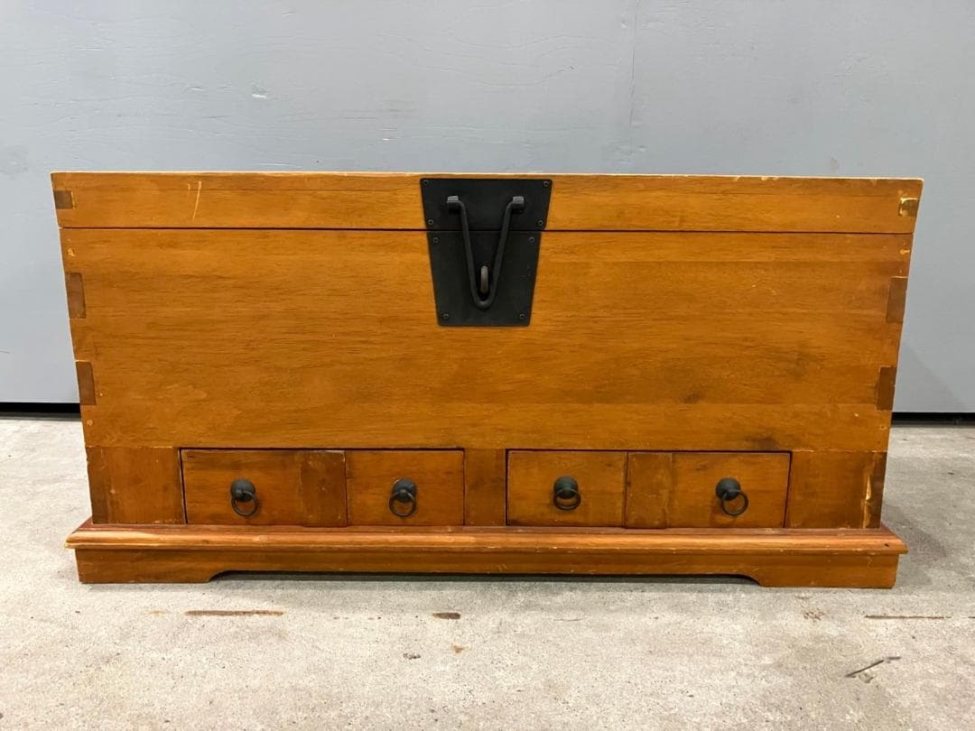 ウッドボックス ボックステーブル トランク 収納箱 宝箱 ボックス RWbox2