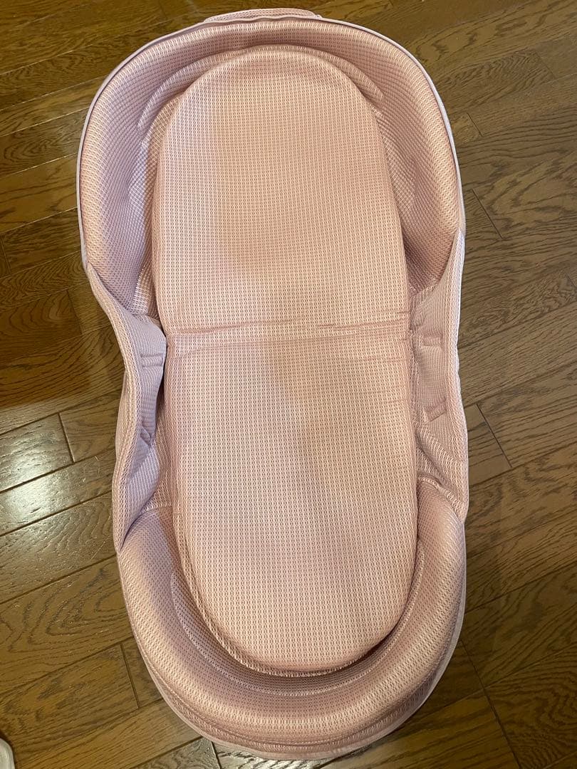 neomamaism ネオママイズム　ベッドインベッド ピンクポータブルベッド