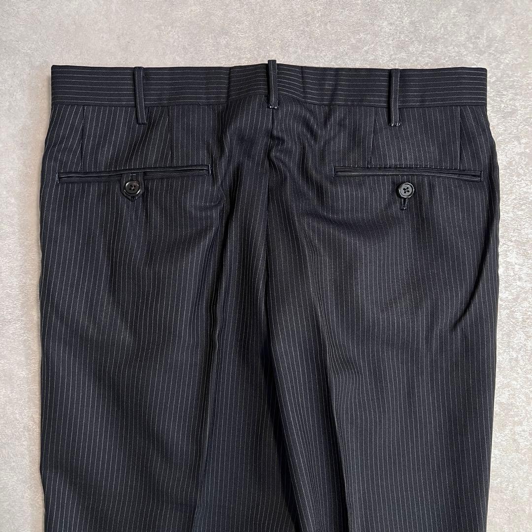 ポロバイラルフローレン スーツセットアップ ネイビーストライプ 39