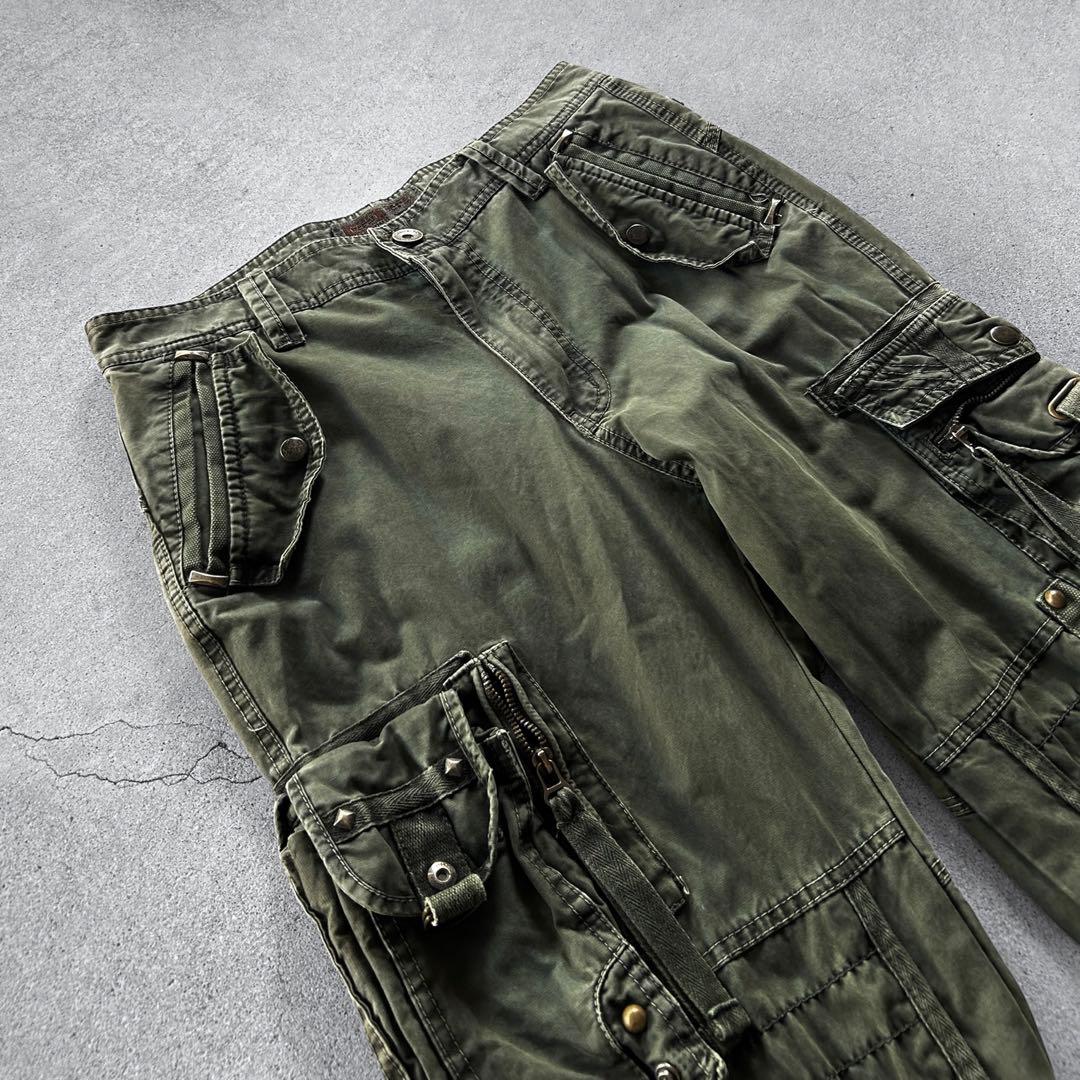 00’s Archive ギミック ストリングス カーゴパンツ Y2K グランジ