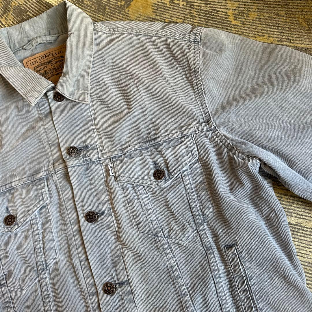 希少 ユーロリーバイス コーデュロイ ジャケット 【L】 グレー 90s