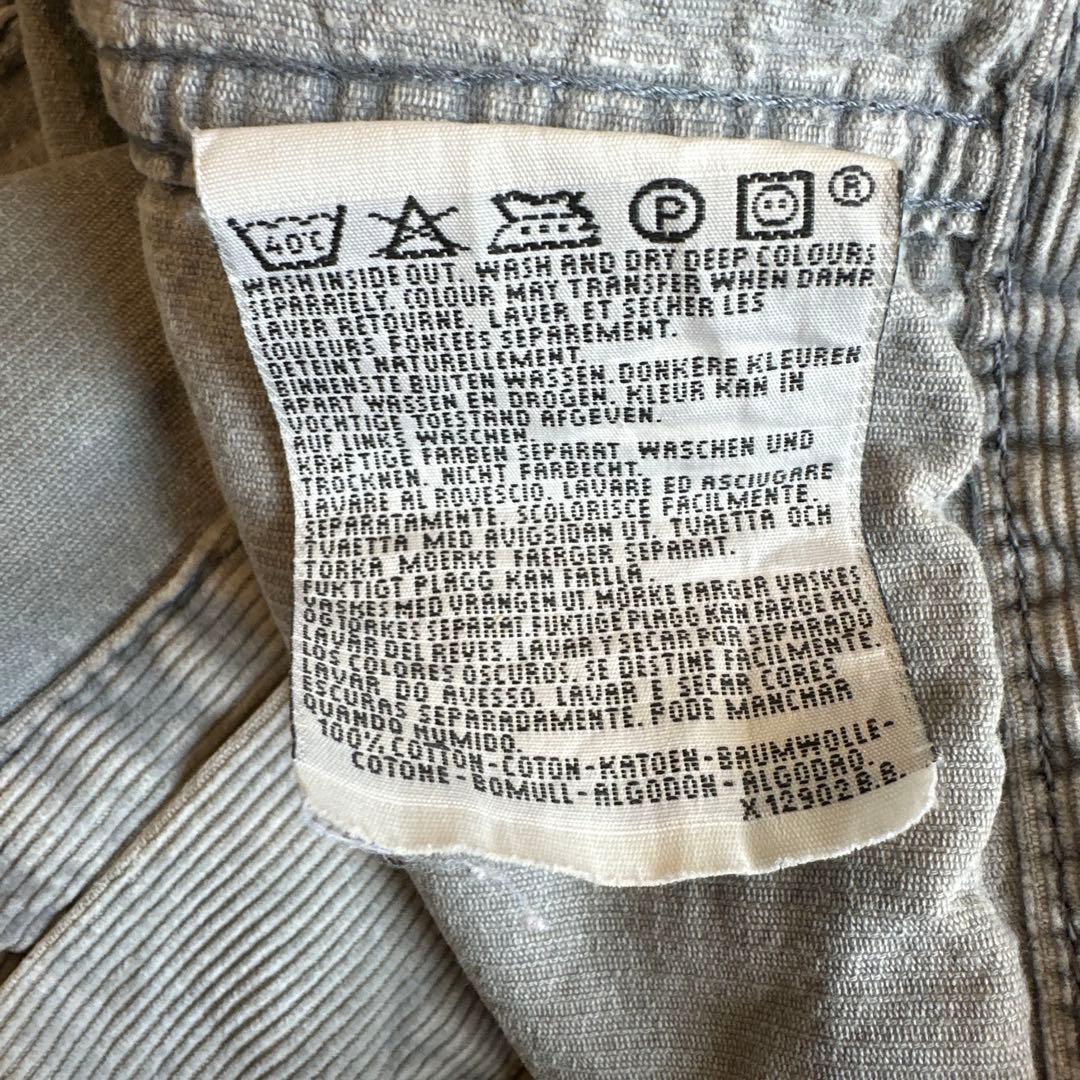 希少 ユーロリーバイス コーデュロイ ジャケット 【L】 グレー 90s