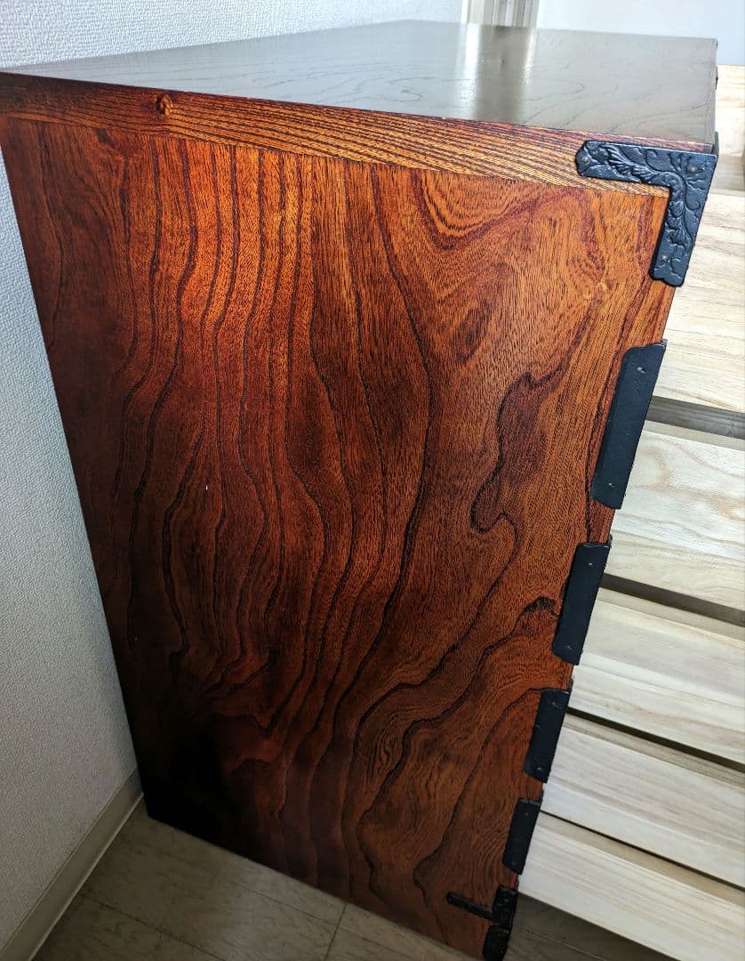 岩谷堂箪笥 チェスト 5段　鍵2本付き