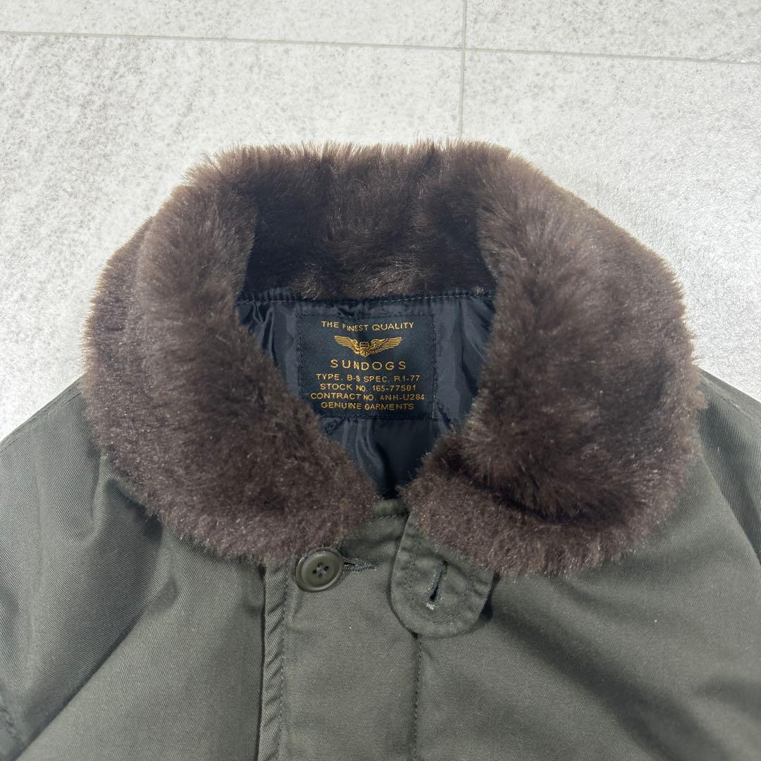 希少【Vintage】U.S.N. N1 デッキジャケット ミリタリー M