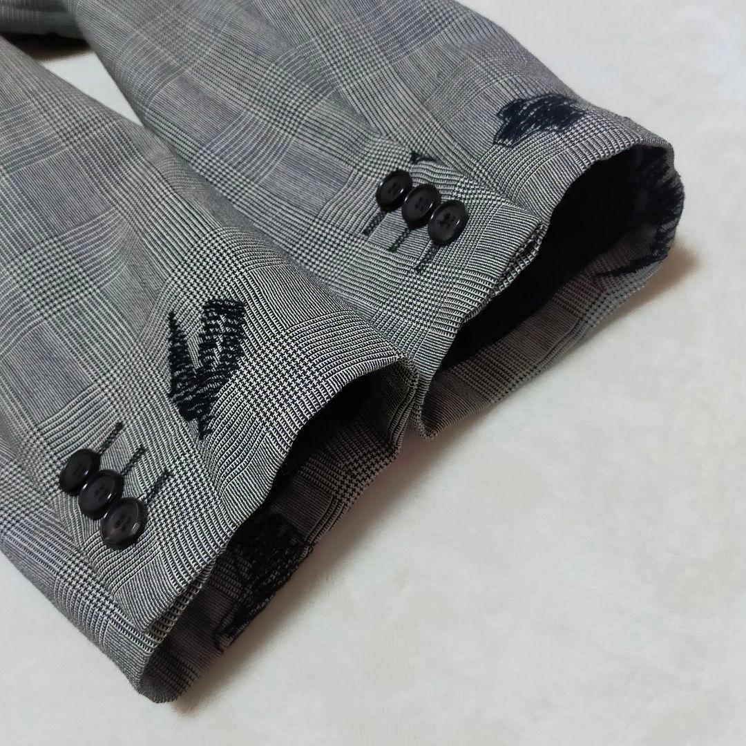 美品　コムデギャルソンオムプリュス　鈴木ヒラク刺繍　テーラードジャケット