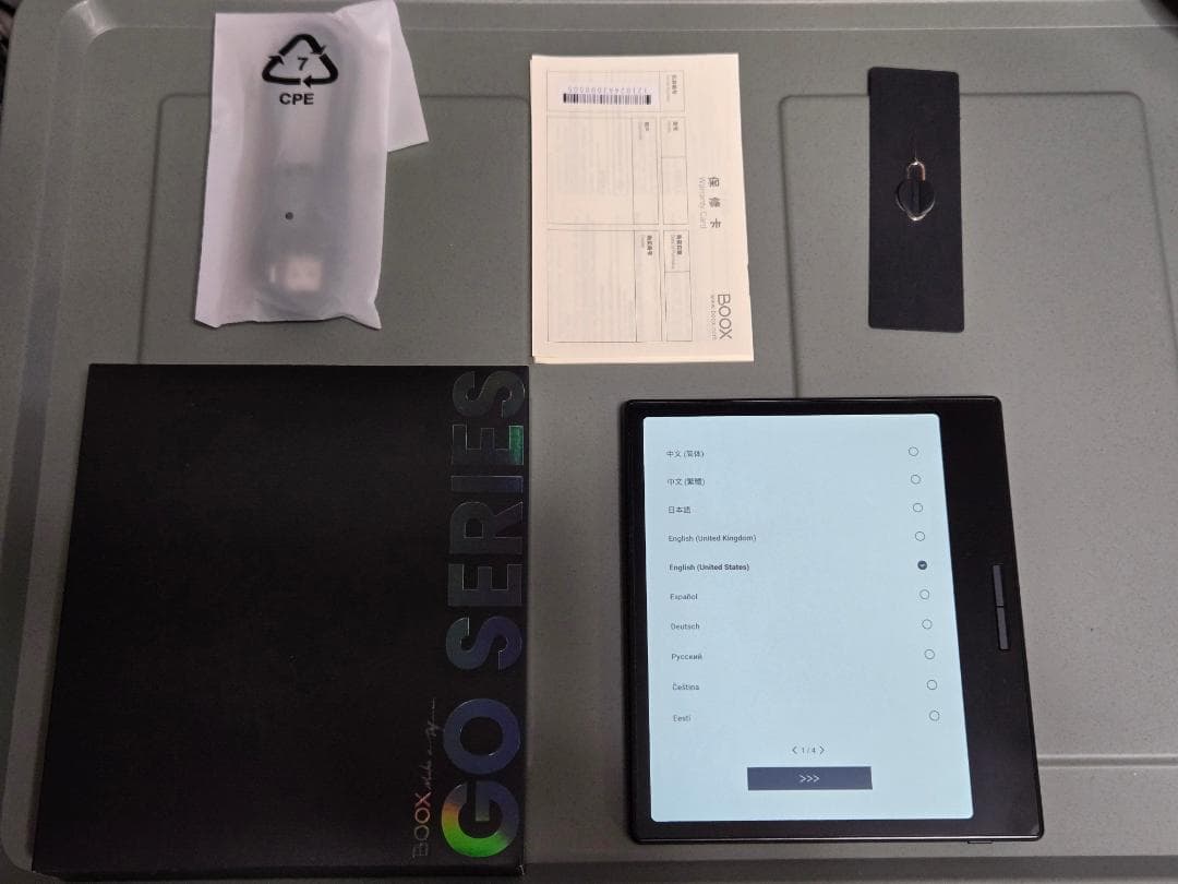 Boox Go Color 7　ブラック