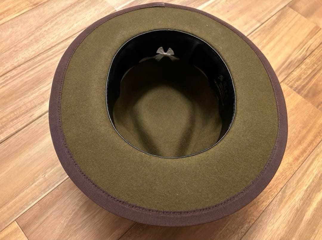 帽子 THE.H.W.DOG & CO. POINT-H size38 BRN