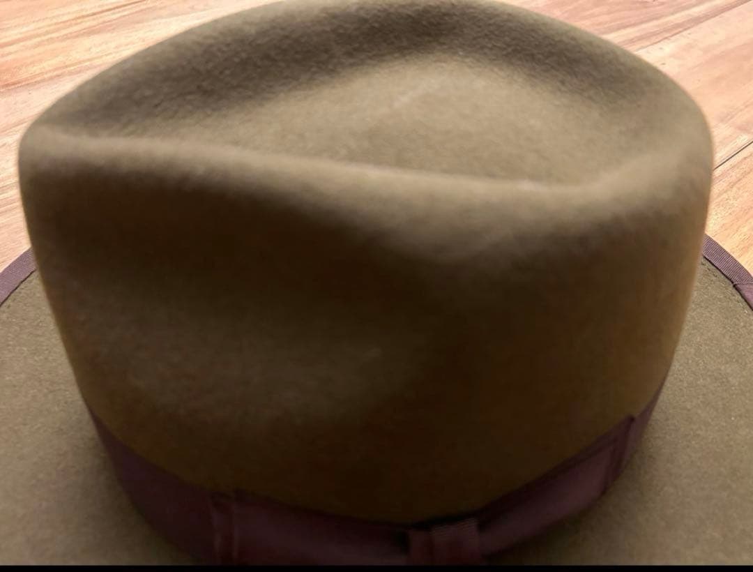 帽子 THE.H.W.DOG & CO. POINT-H size38 BRN