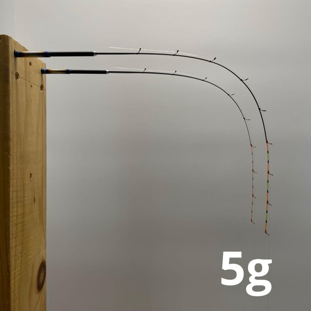 公魚　ハンドメイドロッド　レギュラーテーパー　350mm 2本セット