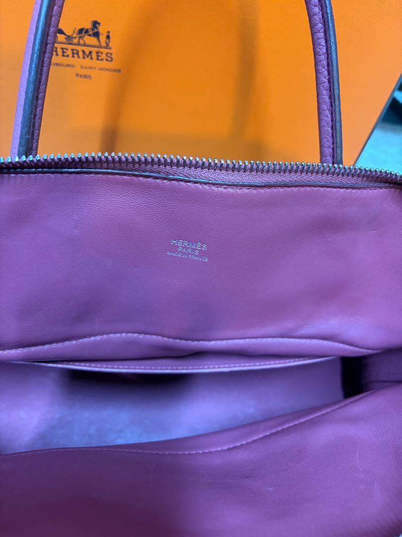 エルメス ボリード31 ボワ ド ローズ　美品 都内正規店購入 付属品完備