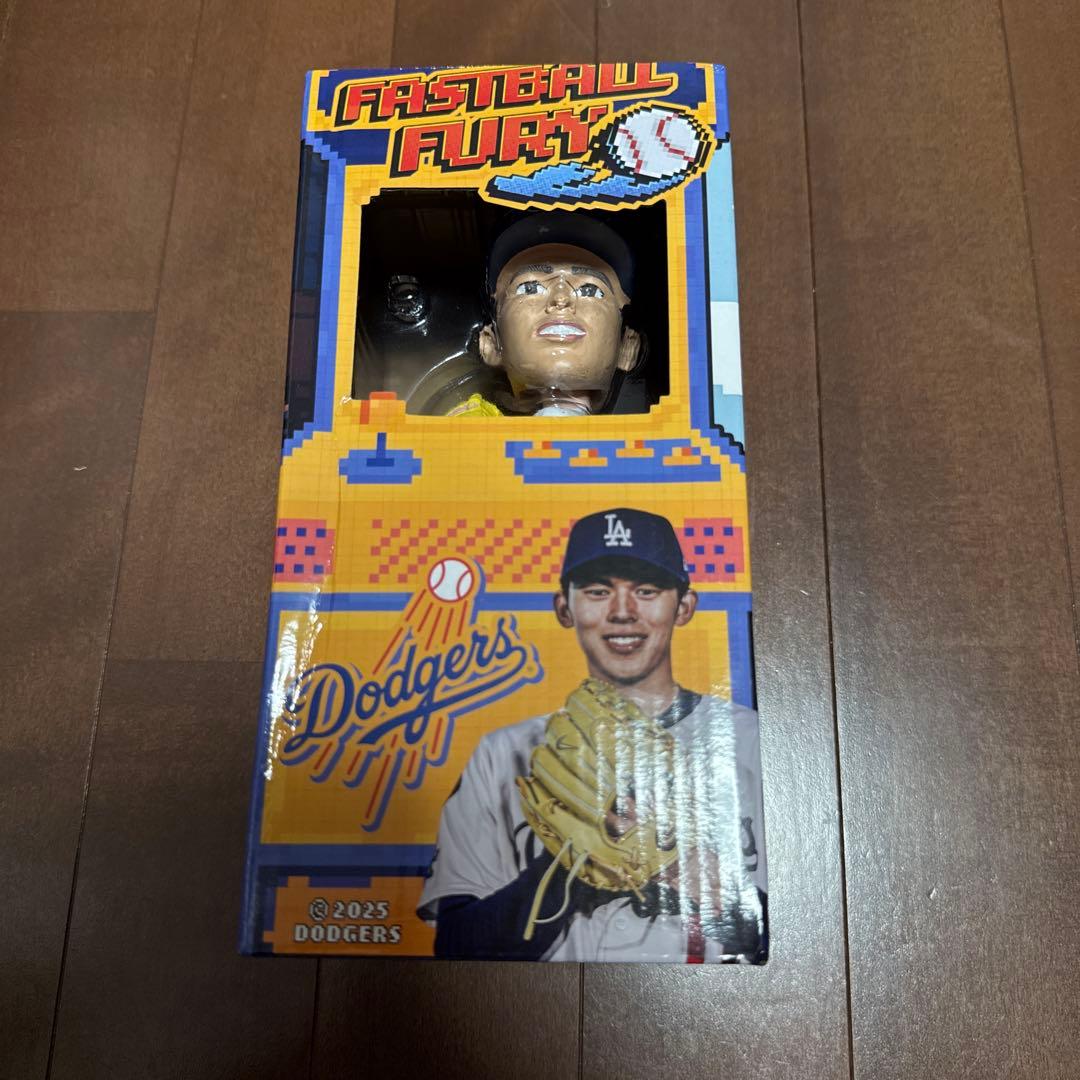8/4佐々木朗希ボブルヘッド　ドジャース　来場者限定品