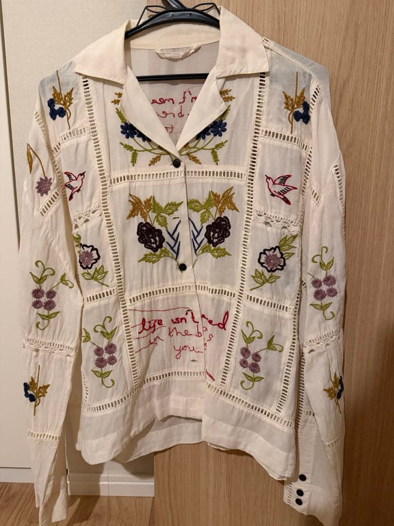 トップス TODAYFUL Embroidery Patchwork Shirts