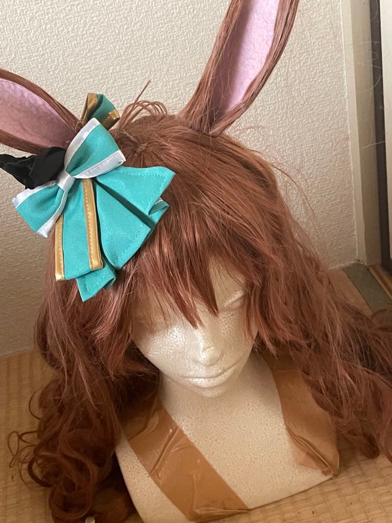 【ウィッグ、耳、尻尾つき】ウマ娘　メジロブライト　コスプレ　衣装