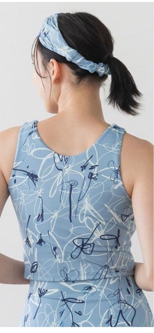 【SUKALA】 リボンフラワーヨガウエア3点セット Mサイズ