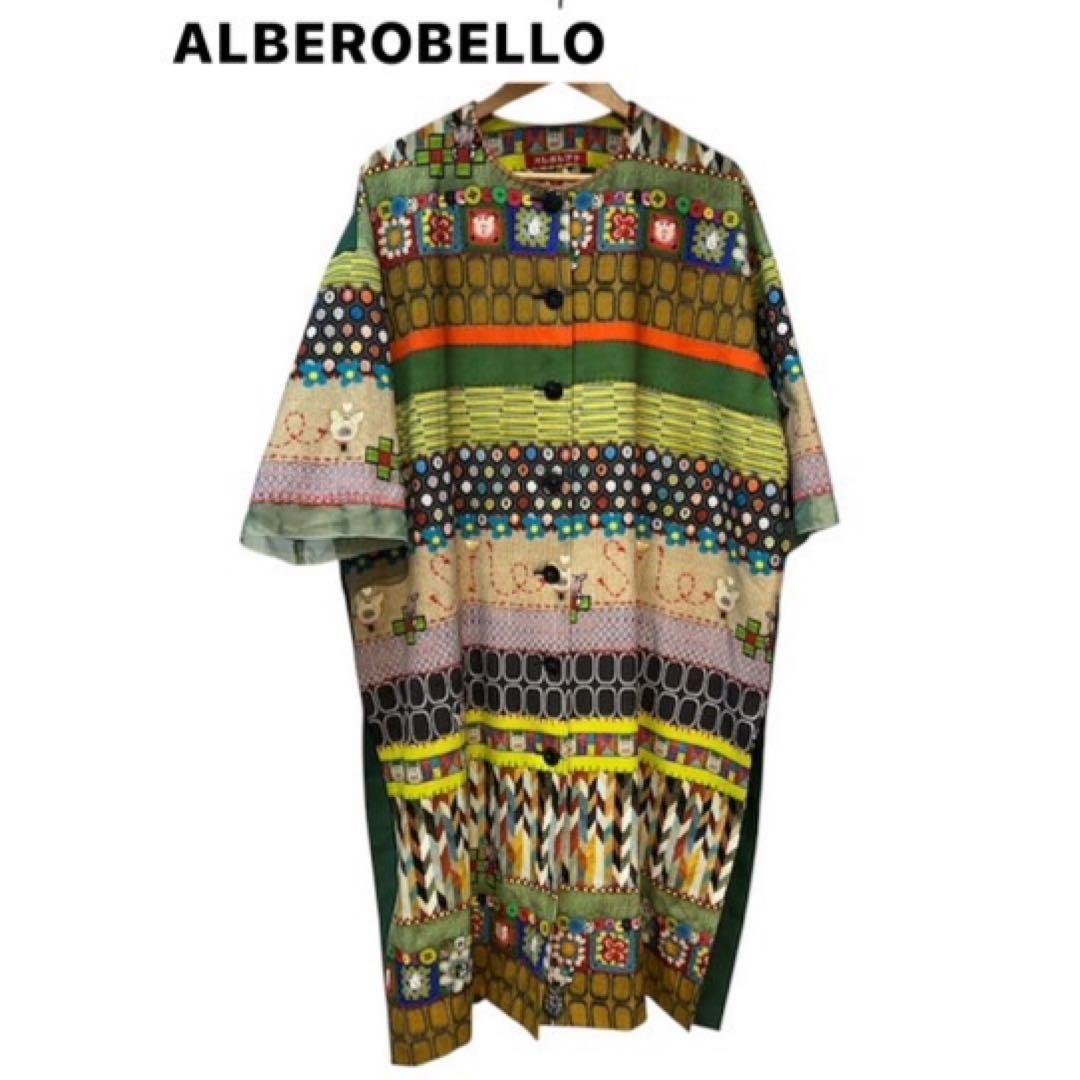 【M2】ALBEROBELLO/シャツワンピース チュニック