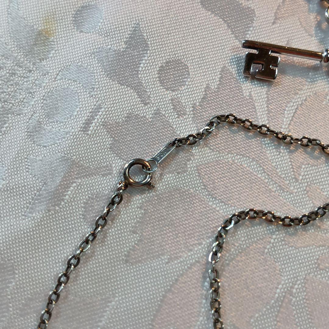 「銀の鍵束」スターリングシルバー(925シルバー)　ネックレス