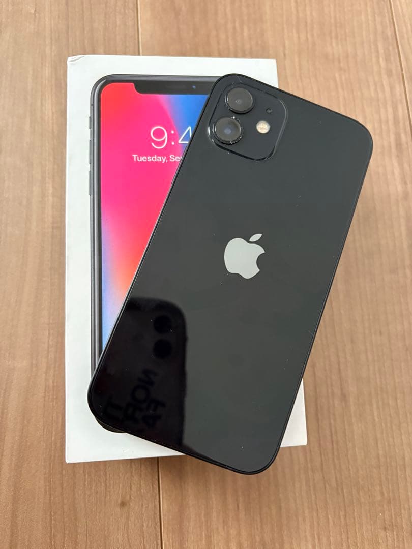 Apple iPhone 12ブラック 本体　ジャンク品