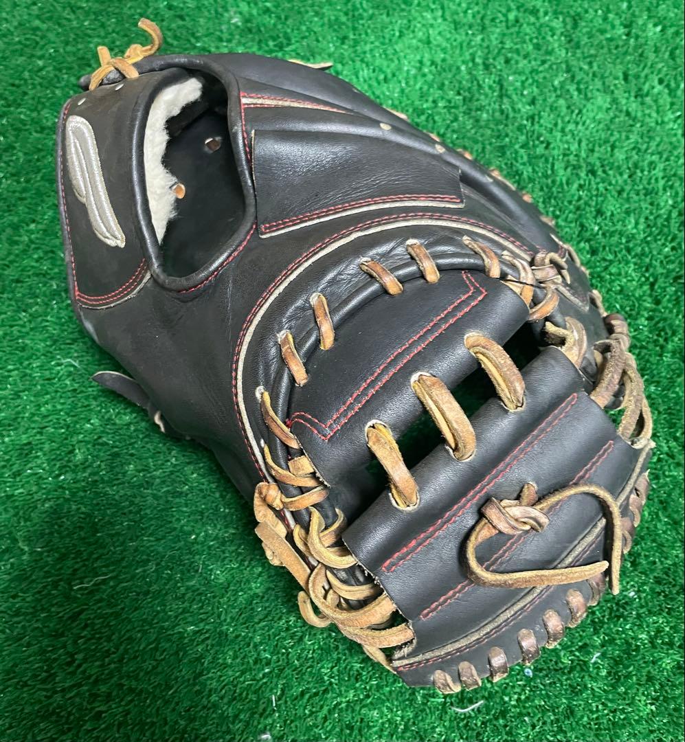 硬式キャッチャーミット エバード　黒