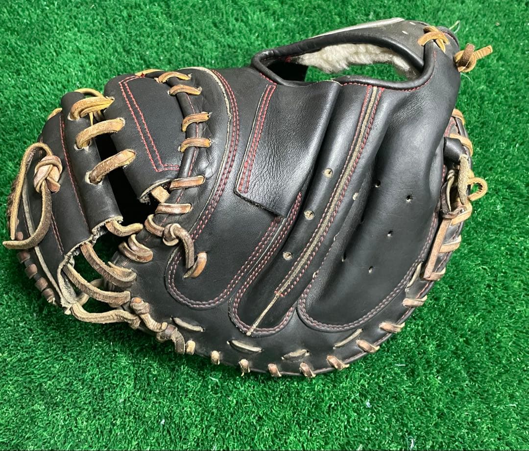 硬式キャッチャーミット エバード　黒