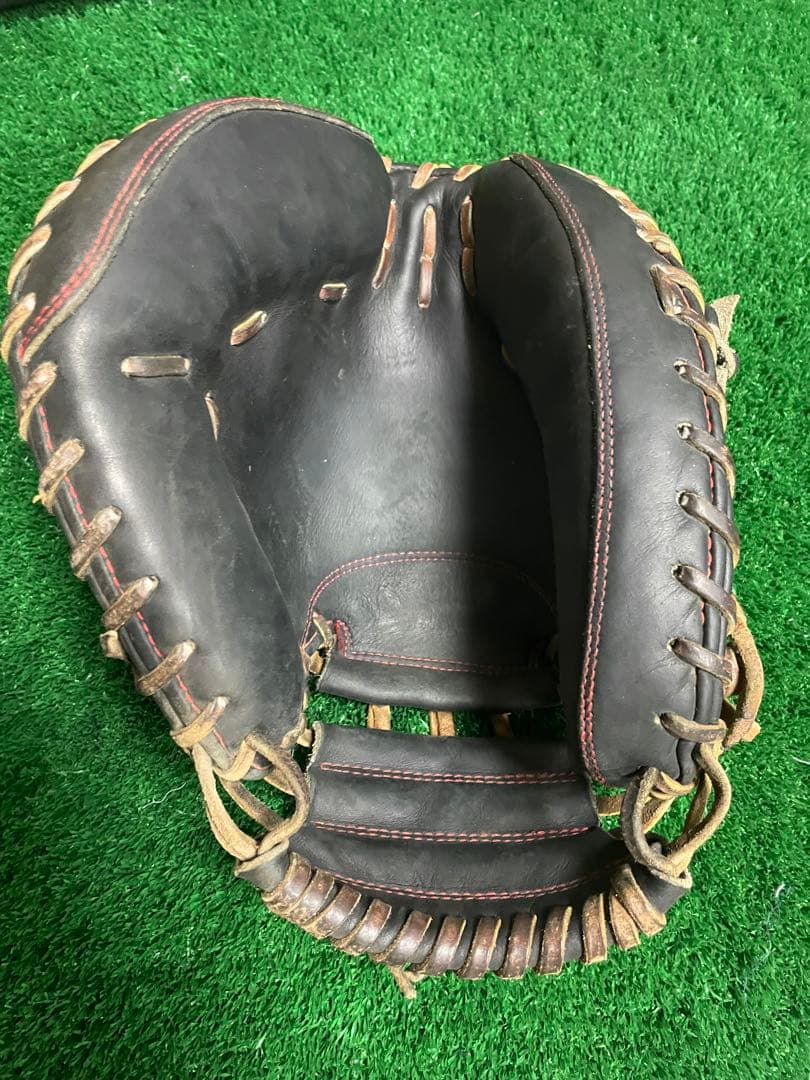 硬式キャッチャーミット エバード　黒