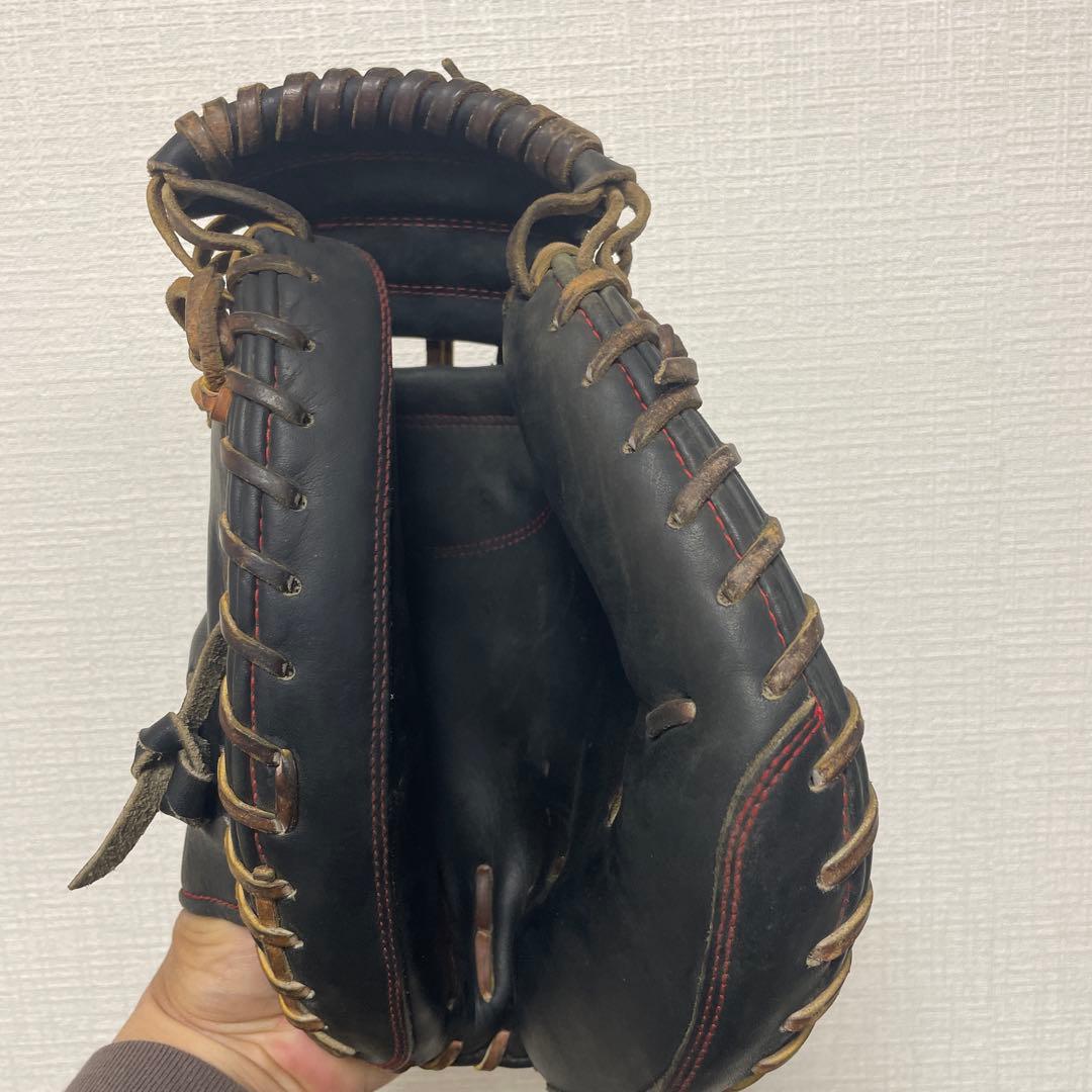 硬式キャッチャーミット エバード　黒