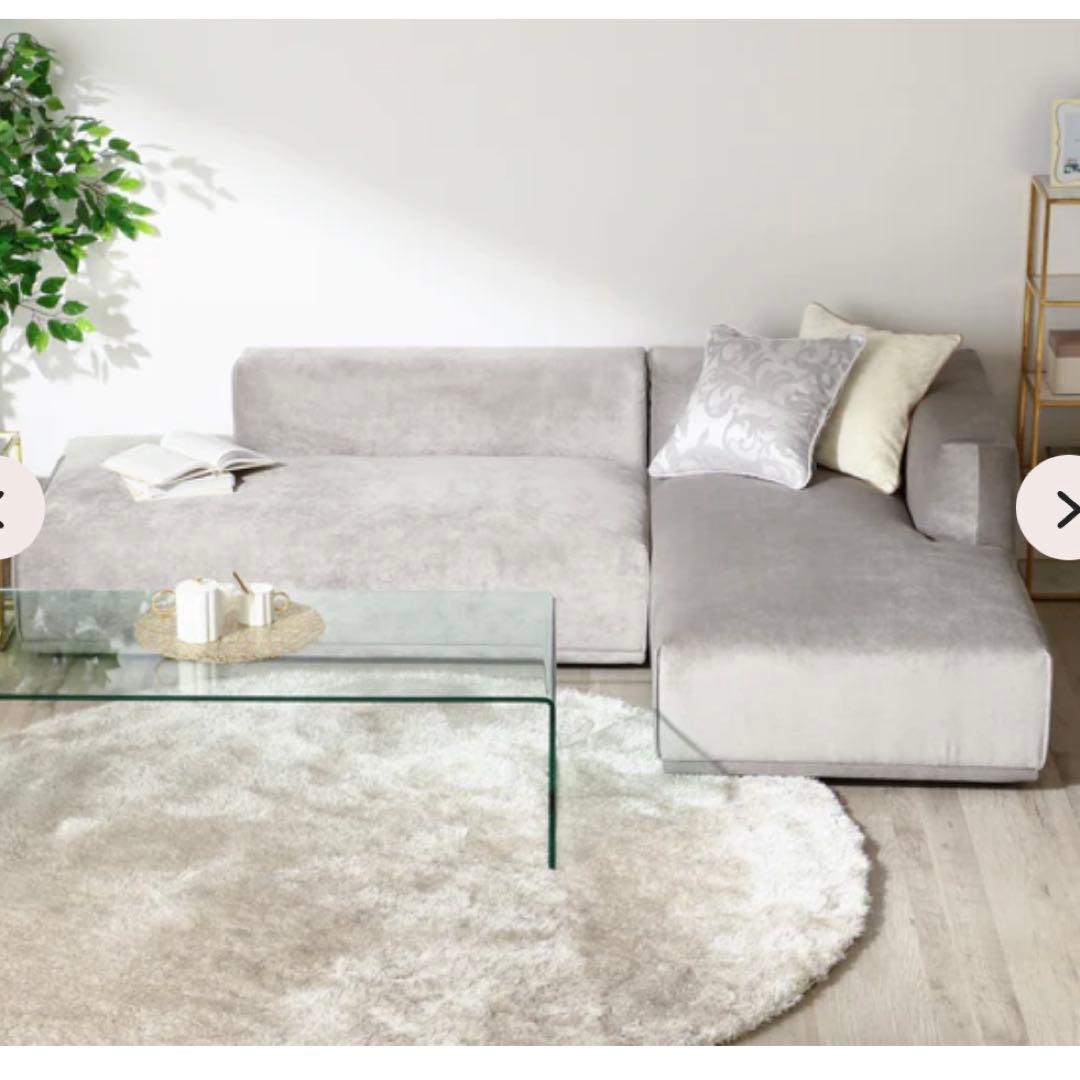 Francfranc メーネ　カウチ　グレー