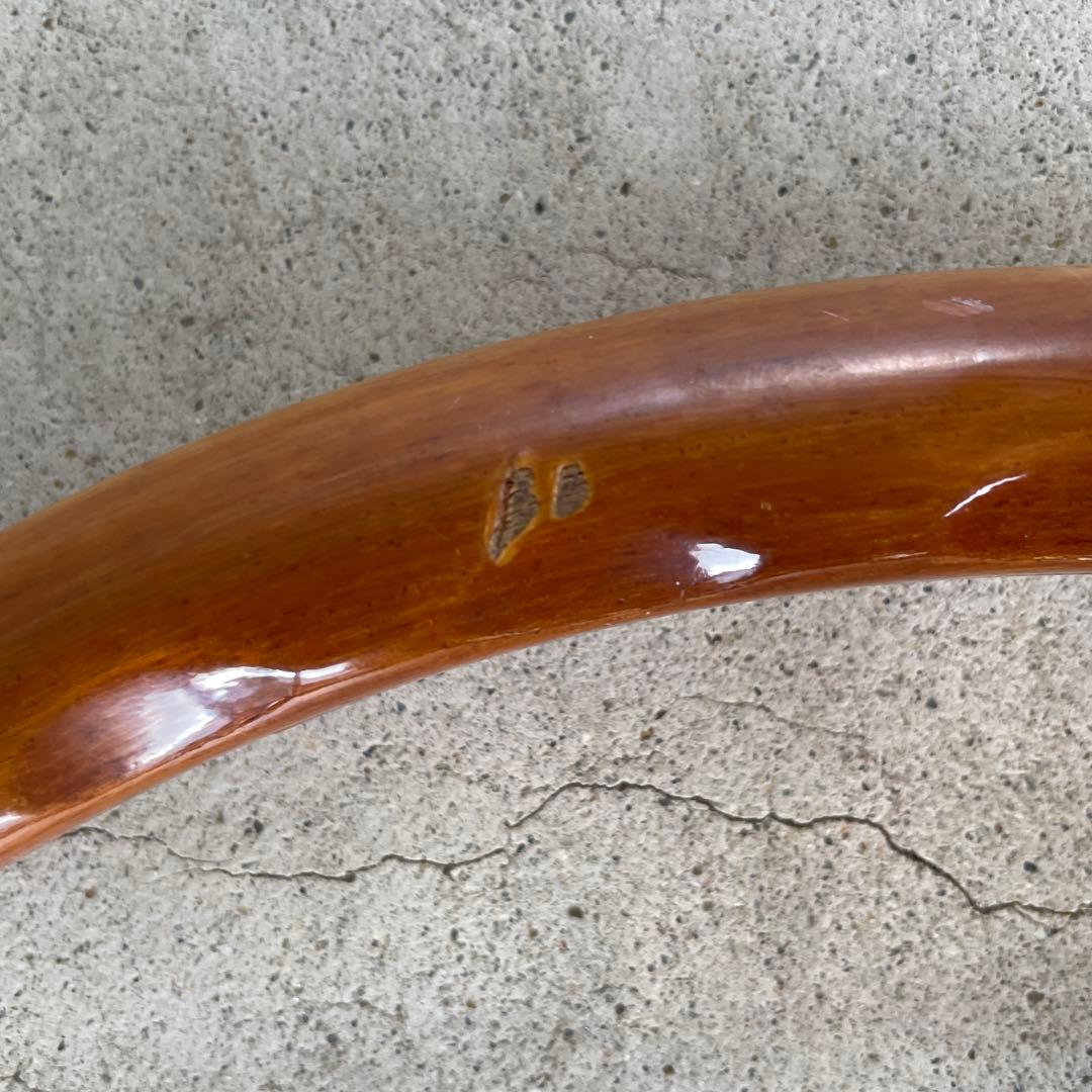 ナルディ　ウッドステアリング　直径約35.5cm ボス付き(品番OT-163)