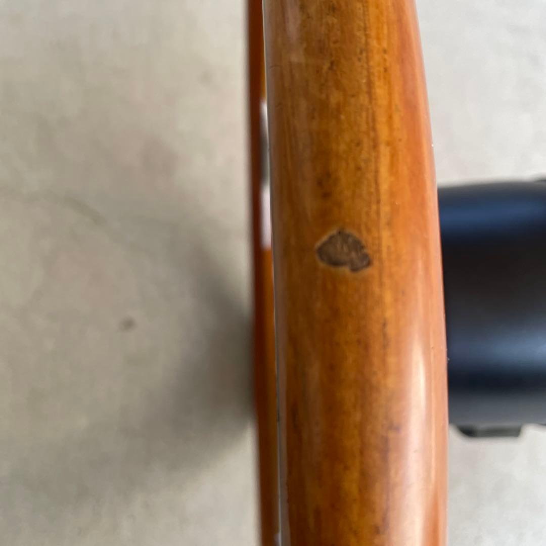 ナルディ　ウッドステアリング　直径約35.5cm ボス付き(品番OT-163)