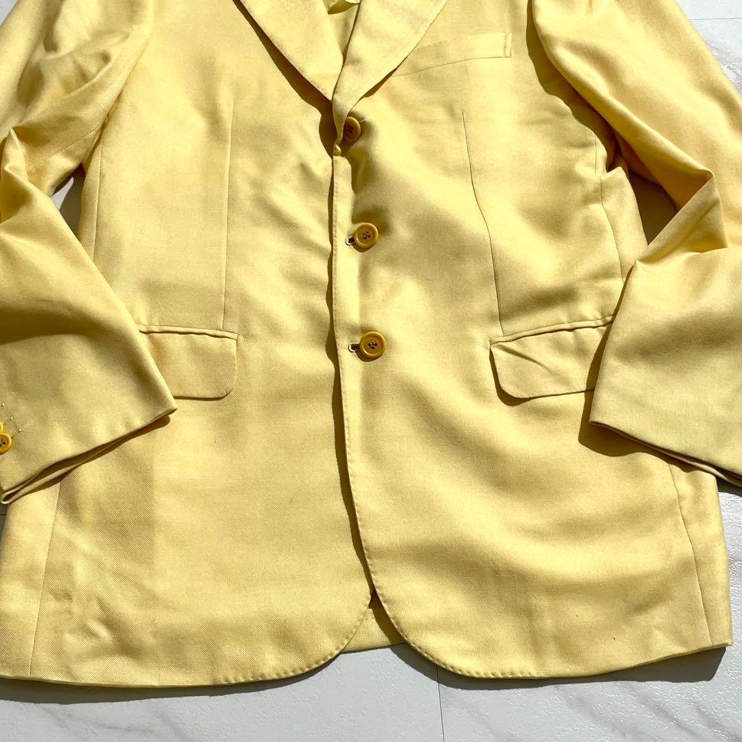 入手困難✨ ブリオーニ カシミヤ シルク テーラードジャケット イエロー